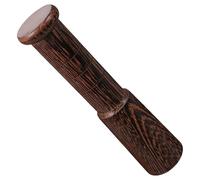 TOPBATHY Wooden Food Press Tool and Fermentation Jar Tamper for Vegetables and Pickles, Sturdy Kitchen Utensil in Brown Colour, Convenient and Quick for Home Kitchens and Culinary