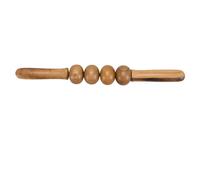 TOPBATHY Wooden Massage Roller Stick with Deep Tissue Massage and Fatigue Relief for Body and Neck, Sandalwood Muscle Roller Stick Practical Manual Body Massager for Relaxation