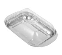 TOPBATHY Wow Butter Container Cheese Box Lid Modern Butter Keeper for Home Countertop Counter Storage