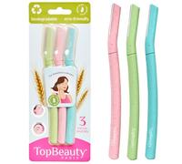 Topbeauty Paris Women's Facial Razors Eco - 3 pcs per pack