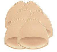 TopBine Bra Pads Inserts Women's Sports Cups Removable Bra Replacement Insert for Bikini Swimsuit, Triangle Massage L, C/D