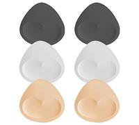 TopBine Removable Bra Pads Inserts Women's Comfy Sports Cups Bra Insert for Bikini Top Swimsuit (3 Color M, A/B)
