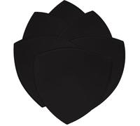 TopBine Removable Bra Pads Inserts Women's Comfy Sports Cups Bra Insert for BIkini Top Swimsuit (3L Black, C/D)