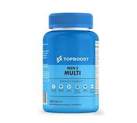 Topboost Multivitamin for Men - 200 Vegan Tablets, 19+ Active Daily Mens Multivitamins with Vitamin D, Zinc, Folic Acid, and B Vitamins, Physical Energy Support, 200 Count