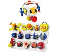 Topbright Busy Board Deluxe Set Stacking Toys for Kids Toddler Development Games