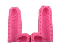 TOPBSFARNY DIY Pink Large Naughty Funny Silicone Cake Soap Pan Mold Chocolate Jelly Candy Ice Cube Tray Muffin Molds for Epoxy Baking Tray Pan Polymer Clay Molds