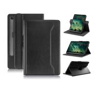 TOPCASE 360° Rotation Case Compatible with Samsung Galaxy Tab S9 FE/S9/S8/S7 11 inch (SM-X510/X516/X518/X710/X716/X718/X700/T870) Protective Cover with Hand Strap and Automatic Wake/Sleep,Black