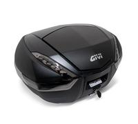 Topcase GiVi V47 TECH Monokey® carbon look 47 l 10 kg transparent reflectors