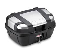 Topcase Motorcycle Trekker 52 Liters Givi Silver TRK52 Aluminum