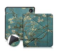 TOPCASE TPU Case for Tolino Vision Color 2024/Kobo Libra Color 2024/Kobo Libra 2 2021/Tolino Vision 6 2021 with Stand Function and Auto Sleep/Wake, Apricot Blossom