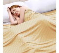 Topcee Cooling Blanket, Summer Cooling Blankets for Hot Sleepers, Arc-Chill Q-Max>0.5 Cool Fiber, Oeko-TEX 100% Certified, Soft, Breathable, Double-Side Bed Throw,Keep Cool for Adults Kids 50"x70"