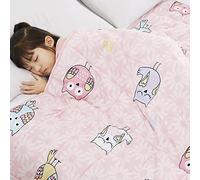 Topcee Weighted Blanket (7 lbs, 40" x 60") Cooling Throw Heavy Blanket for Sleeping Apply to 40-60 lbs, Soft Thick Breathable Blanket with Glass Bead, Easy Care