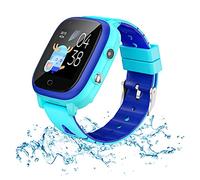 Topchances 4G Kids Smartwatch, GPS Kids Smart Watch Phone Video Call Digital Smart Watches Locator Tracker Lost Safe Protection Waterproof WIFI for Girls Boys Christmas New Year Birthday Gifts (Blue)