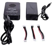 TOPCHANCES Battery Charger 3S Lithium Battery Smart Balance Fast Charger Digital Battery Pack Charger for Yuneec Q500, Q500+, Q500 4K RC Quadcopter with Connectors Power Supply Power Adapte