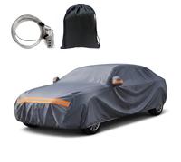 TOPCHANCES Car Cover 420D Oxford with Rubber Coating and Padding
