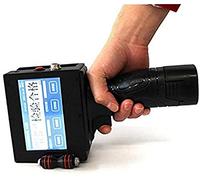 Topchances Handheld Smart Date Coder Inkjet Printer Ink Coding machine LED Screen + Cartridge