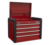 Topchest 4 Drawer with Ball Bearing Slides - Sealey AP3401 New