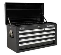 Topchest 6 Drawer with Ball Bearing Slides - Black AP33069B Sealey