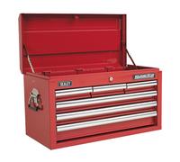 Topchest 6 Drawer with Ball Bearing Slides - Red AP33069 Sealey