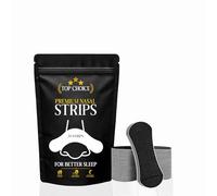 TopChoice Nasal Strips for Snoring (70 Count) - Anti Snoring, Congestion Relief, Sweat-Proof, Flexible Fabric, Paraben-Free, Better Sleep & Athletic Breathing