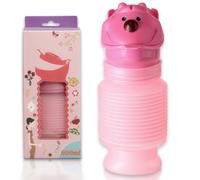 Topcloud Shrinkable Urinal, 600ml Male Female Portable Mobile Toilet Potty Pee Urine Bottle, Reusable Emergency Urinal for Camping Car Travel Traffic Jam and Queuing