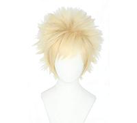 Topcosplay Anime Wig Cosplay Wig Short Blonde Costume Fancy Dress Synthetic Wigs