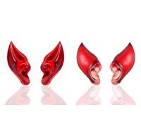 Topcosplay Elf Ears - Soft Pointed Fairy & Pixie Ears for Carnival & Halloween Cosplay