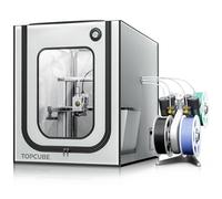 TOPCUBE 3D Printer Enclosure for Bambu Lab A1, Large Size Enclosure with LED Light, Fireproof Waterproof Dustproof Noise Reduction Constant Temperature 3D Printer Cover, 550x670x600CM