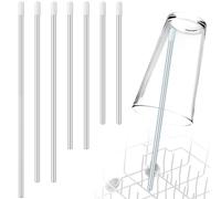 TOPCZY 7 PCS Glass Holder for Dishwasher, Dishwasher Wine Glass Holder, Bottle for Dishwasher Set, Insert Bottles for Wheat, Champagne Glasses, Beer 4 Lengths
