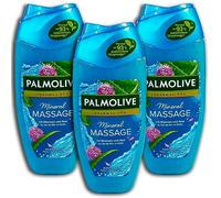 TopDeal 3x250ml Palmolive Wellness Massage Shower Gel for Unisex Adults