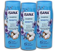 TOPDeal Isana Sensitive Shampoo 3 x 300 ml Pack of 3