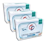 TOPDeal Pack of 3 CD Mild Soap Large Freedom Soap Bar 3 x 100 g