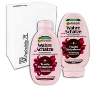 TopDealMile Hair Care Pack for Garnier True Treasures Grape Hydraboost Regenerating Moisturising Shampoo + Conditioner 250 + 200 ml