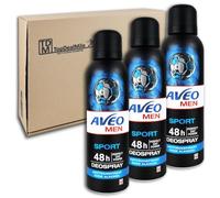 TopDealMile - Storage Pack for Aveo Men Deodorant Spray Sport 48h Antiperspirant Deodorant 3 x 200 ml