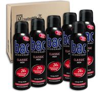 TopDealMile - Storage Pack for BAC Men Classic Deodorant Spray 6 x 150 ml