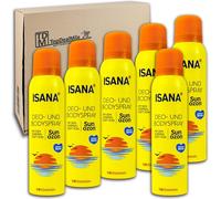 TopDealMile - Storage Pack for Deodorant Isana Deodorant & Body Spray Sunozon 6 x 150 ml