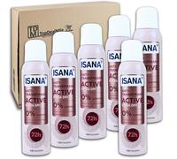 TopDealMile - Storage Pack for Deodorant Spray Isana Antiperspirant Active Extra Dry 6 x 150 ml
