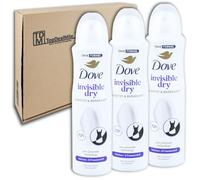 TopDealMile Storage Pack for Dove Deodorant Deodorant Spray Invisible Dry Violet & Freesia Fragrance 3 x 150 ml
