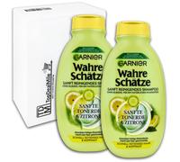 TopDealMile Storage Pack for Garnier True Treasures Shampoo Gentle Clay & Lemon Fast Greasing Hair & Scalp 2 x 250 ml