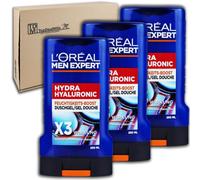 TopDealMile Storage Pack for L'ORÉAL Men Expert Hydra Hyaluronic Intensive Moisture Shower Gel 3 x 250 ml