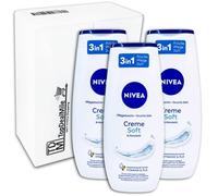 TopDealMile Storage Pack for NIVEA Shower Cream Soft & Almond Oil Shower Gel 3 x 250 ml
