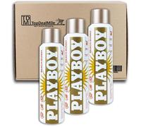 TopDealMile Storage Pack for Playboy Deodorant Spray Beach Bunny Deodorant for Women 3 x 150 ml