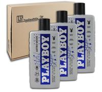 TopDealMile Storage Pack for Playboy Shower Gel Astro Mode Shower Gel 3-in-1 for Men 3 x 250 ml