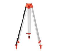 TOPDEEP Professional Aluminium Construction Tripod, Height Adjustable 104-165 cm, Retractable Legs, Non-Slip Feet for Robust Surveying Tripod for Laser and Levelling Device