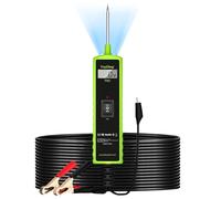 TopDiag P60 Probe Tester, Automotive Circuit Test, with AC/DC Voltage Tester, LCD Screen Display, Electrical System Tool, Component Activation Diode Test Continuity Test, 6-24V Electric Light Test Pen