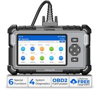 TOPDON AD500 OBD2 Scanner Car Code Reader Scan Tool, Engine/Transmission/ABS/Airbag Car Diagnostic Tool, 6 Reset Functions for Oil SAS Throttle TPMS BMS EPB,AutoVIN, One-Click Lifetime Wi-Fi Update