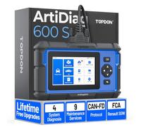 TOPDON AD600S Car Diagnostic Tool, Lifetime Free Update Obd2 Scanner