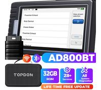 TOPDON AD800BT OBD2 Scanner Car Diagnostic Tool Reset Bluetooth EPB TPMS DPF SAS