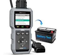 TOPDON AL500B OBD2 Scanner Code Reader&Battery Tester (function as BT100) | Work as battery tester when connected with phone, 12V battery/Cranking/charging Test, Full OBD2 function, Check engine light