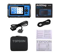 TOPDON OBD2 Code Reader Scanner ArtiDiag600S, 9 Reset Service for Oil/BMS/ABS/SAS/EPB/DPF/TPMS/Throttle/Injector Coding, ABS/SRS/Engine/Transmission Car diagnostic tool, Free Lifetime Upgrade